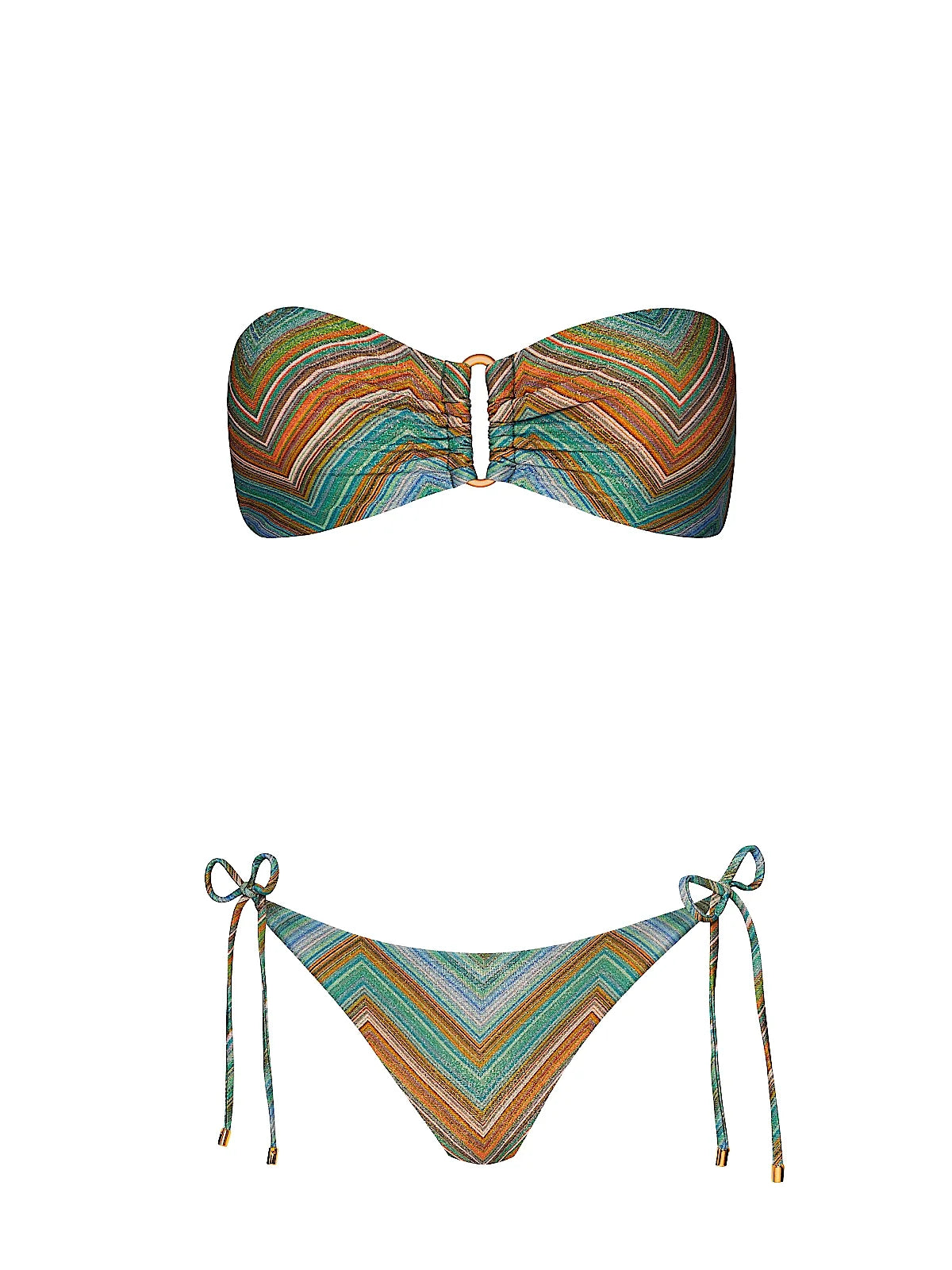 Detail Bandeau-Tie Side Bikini