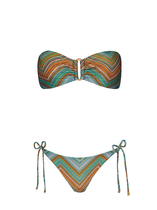 Detail Bandeau-Tie Side Bikini