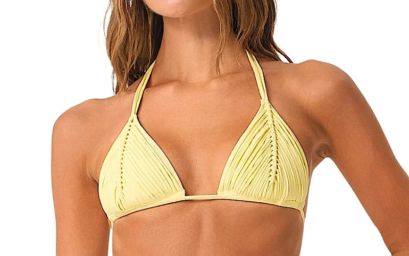 Isla Triangle-Basic Ruched Bikini