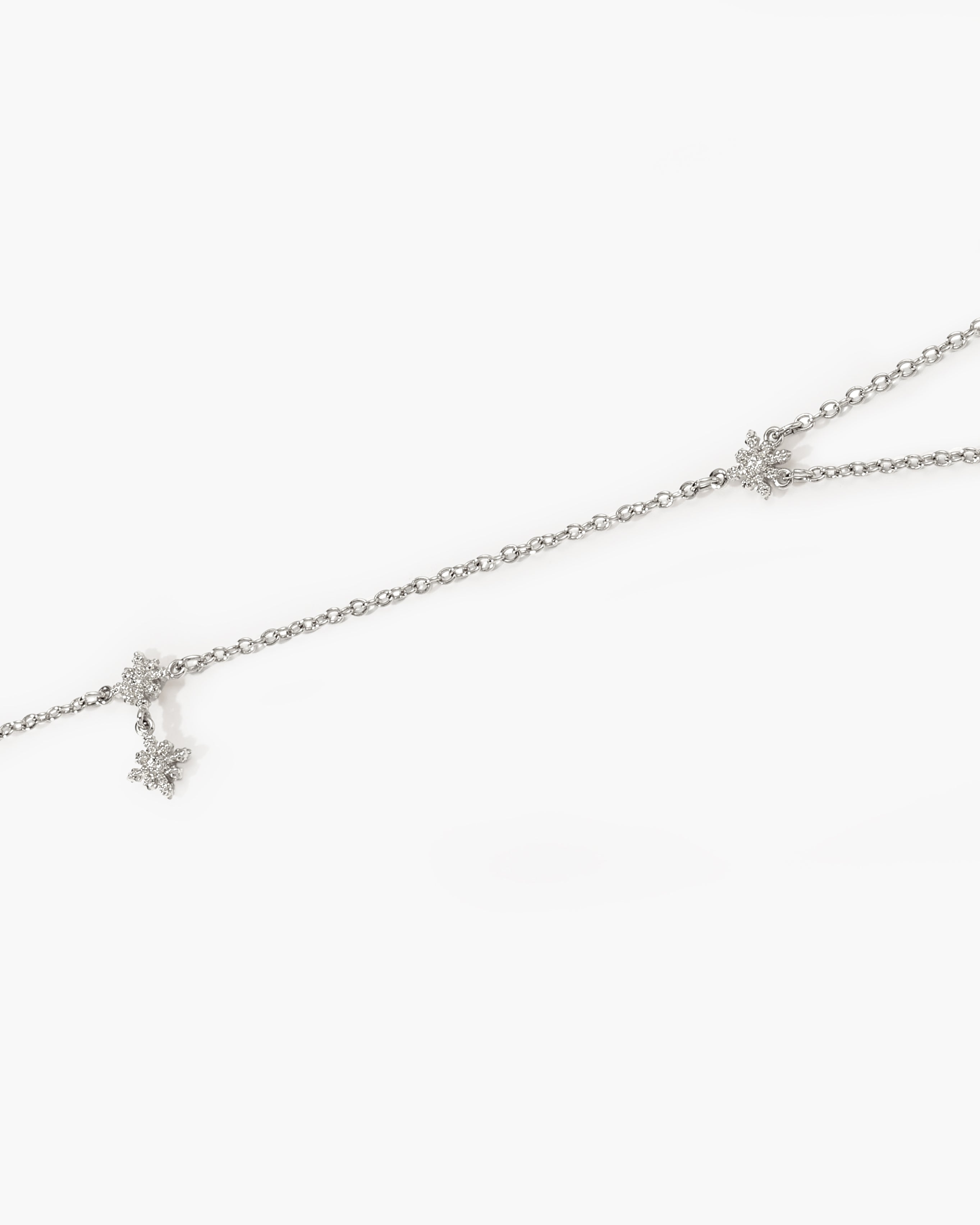 Twinkle Body Chain In Silver