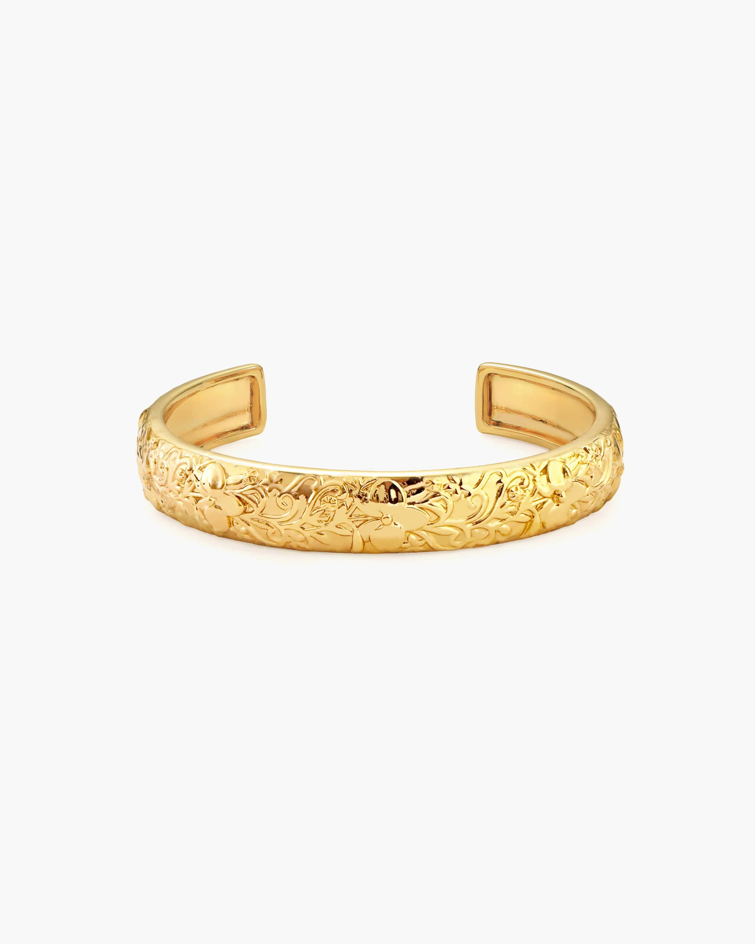 Serenade of Orchid Bangle in Silver